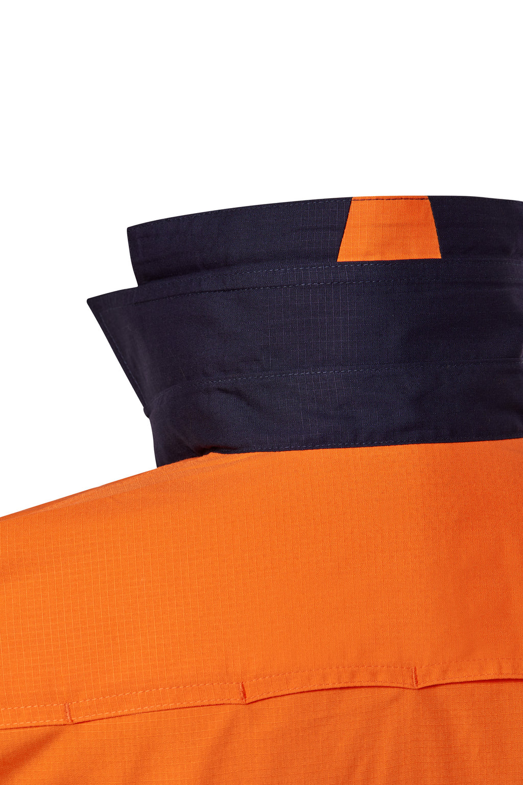 HI VIS LONG SLEEVE VENTED RIPSTOP SHIRT