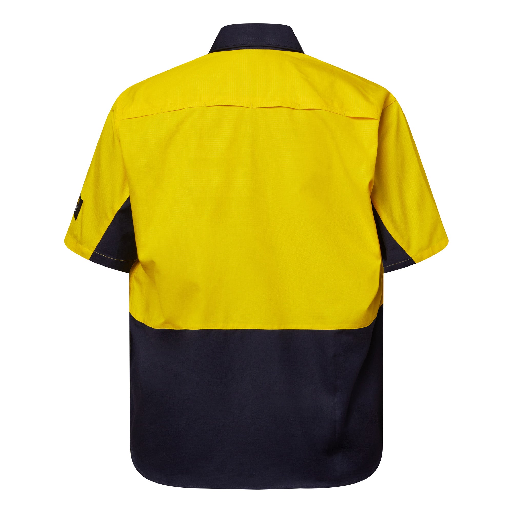 HI VIS SHORT SLEEVE VENTED RIPSTOP SHIRT