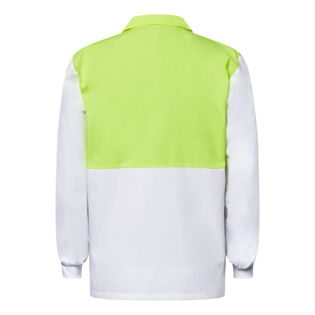LONG SLEEVE FOOD INDUSTRY JACSHIRT WITH MODESTY INSERT