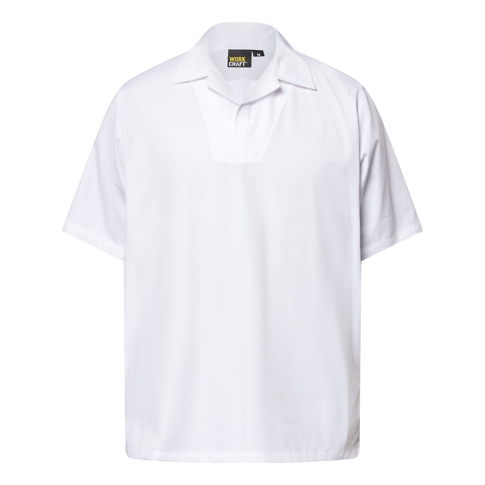 SHORT SLEEVE FOOD INDUSTRY JACSHIRT WITH MODESTY INSERT