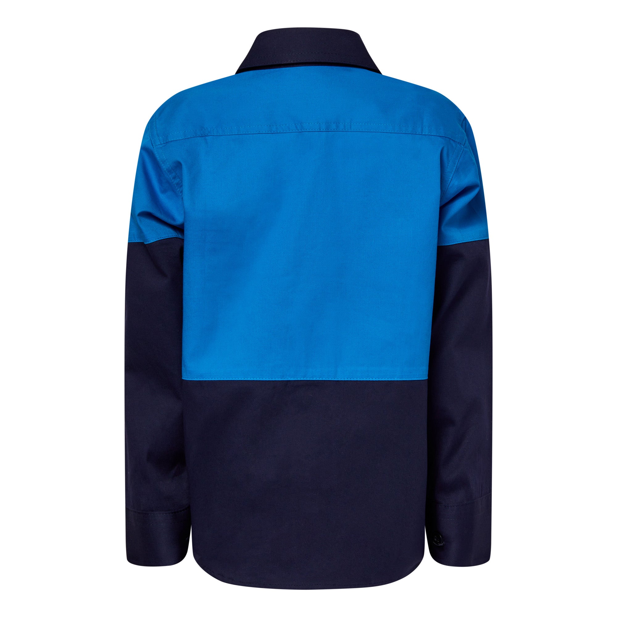 KIDS LIGHTWEIGHT LONG SLEEVE COTTON DRILL SHIRT