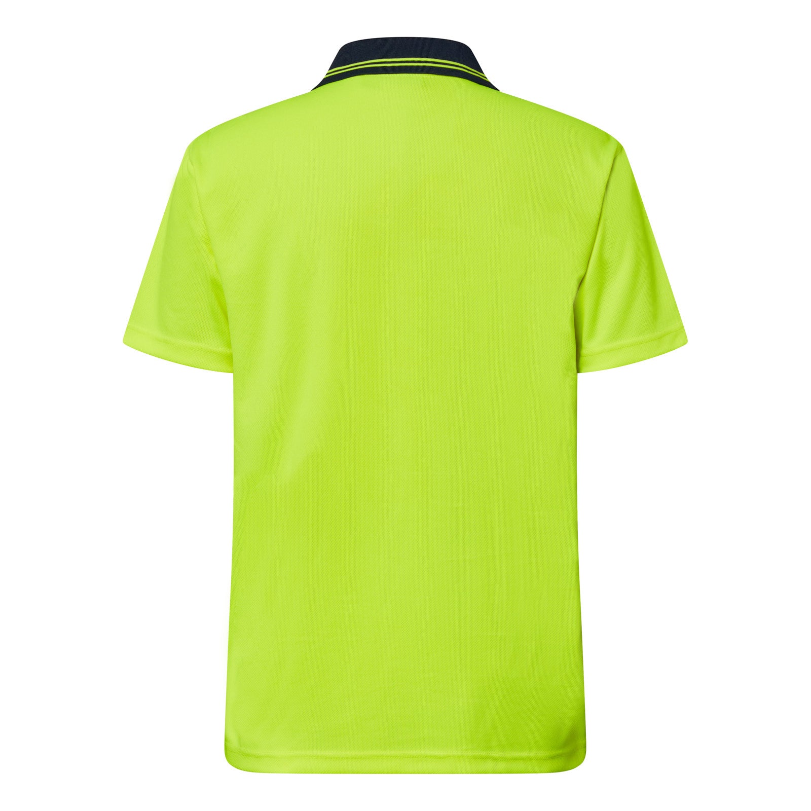 HI VIS LIGHTWEIGHT SHORT SLEEVE MICROMESH POLO WITH POCKET