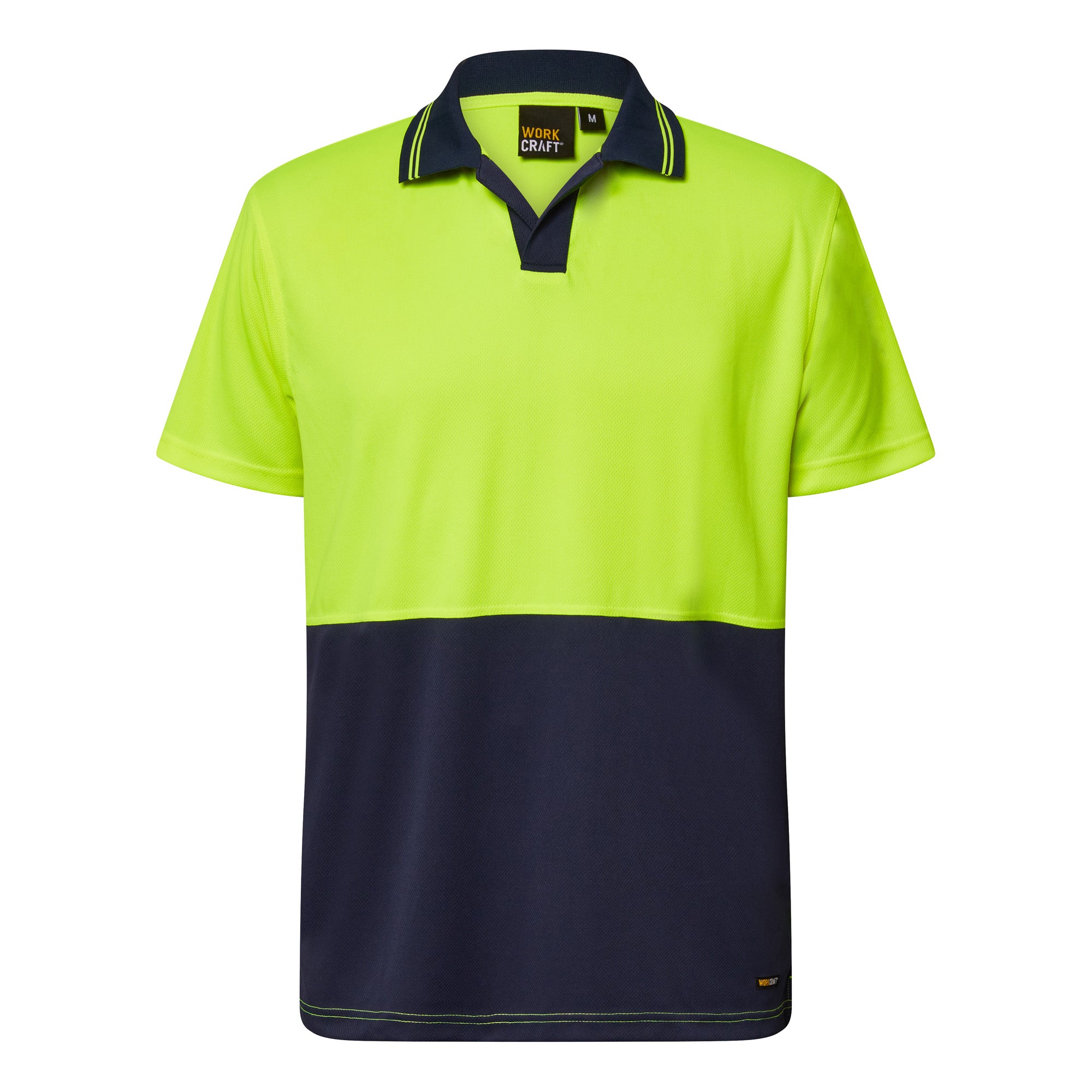HI VIS SHORT SLEEVE FOOD INDUSTRY MICROMESH POLO