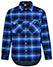 WT07 UNISEX QUILTED FLANNEL SHIRT-STYLE JACKET