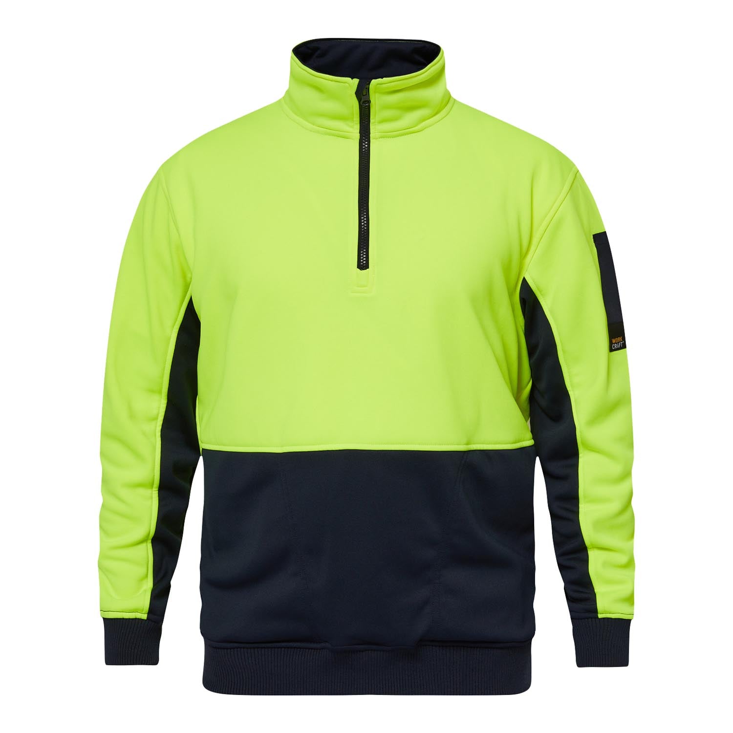 HI VIS HALF ZIP PULLOVER