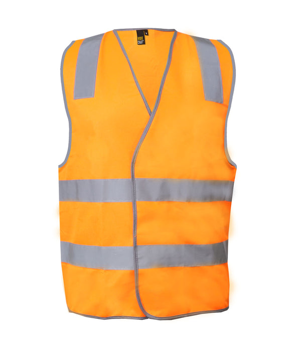 UNISEX HI VIS SAFETY REFLECTIVE VEST