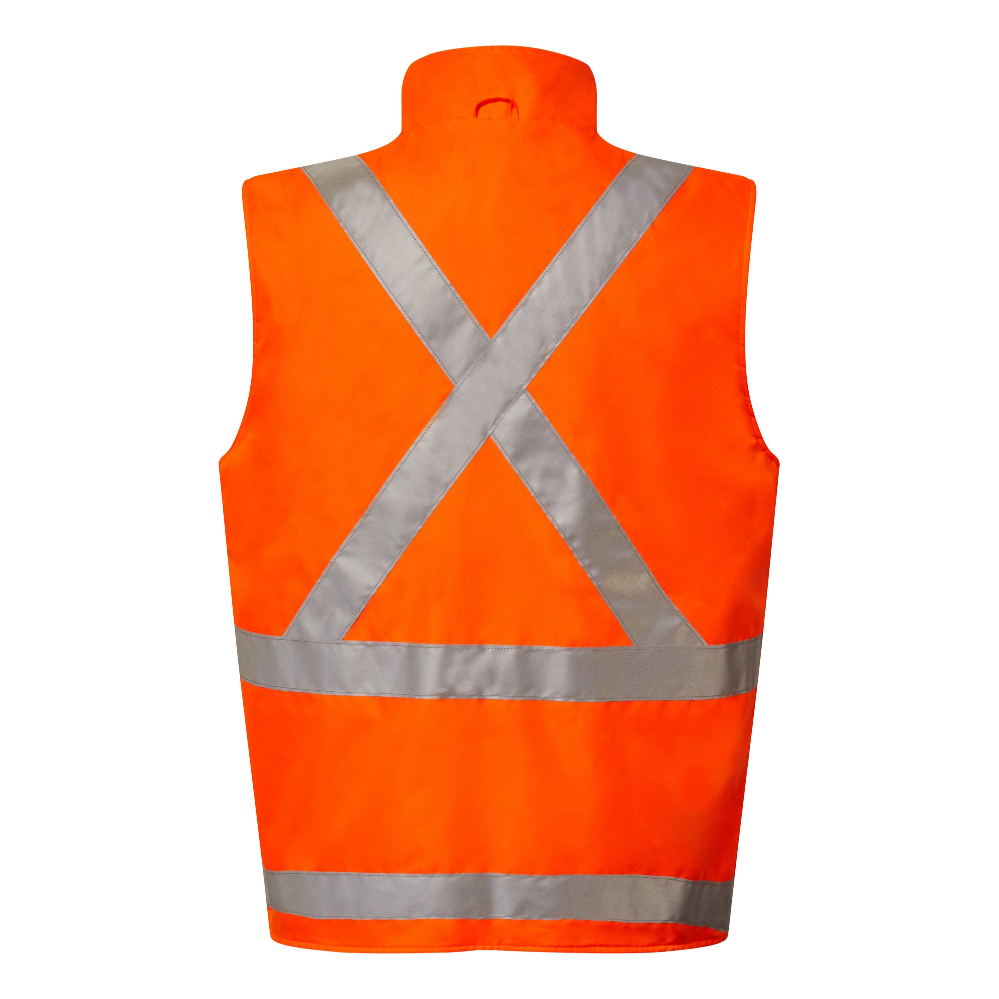 NSW RAIL HI VIS REFLECTIVE 4-IN-1 JACKET WITH X PATTERN