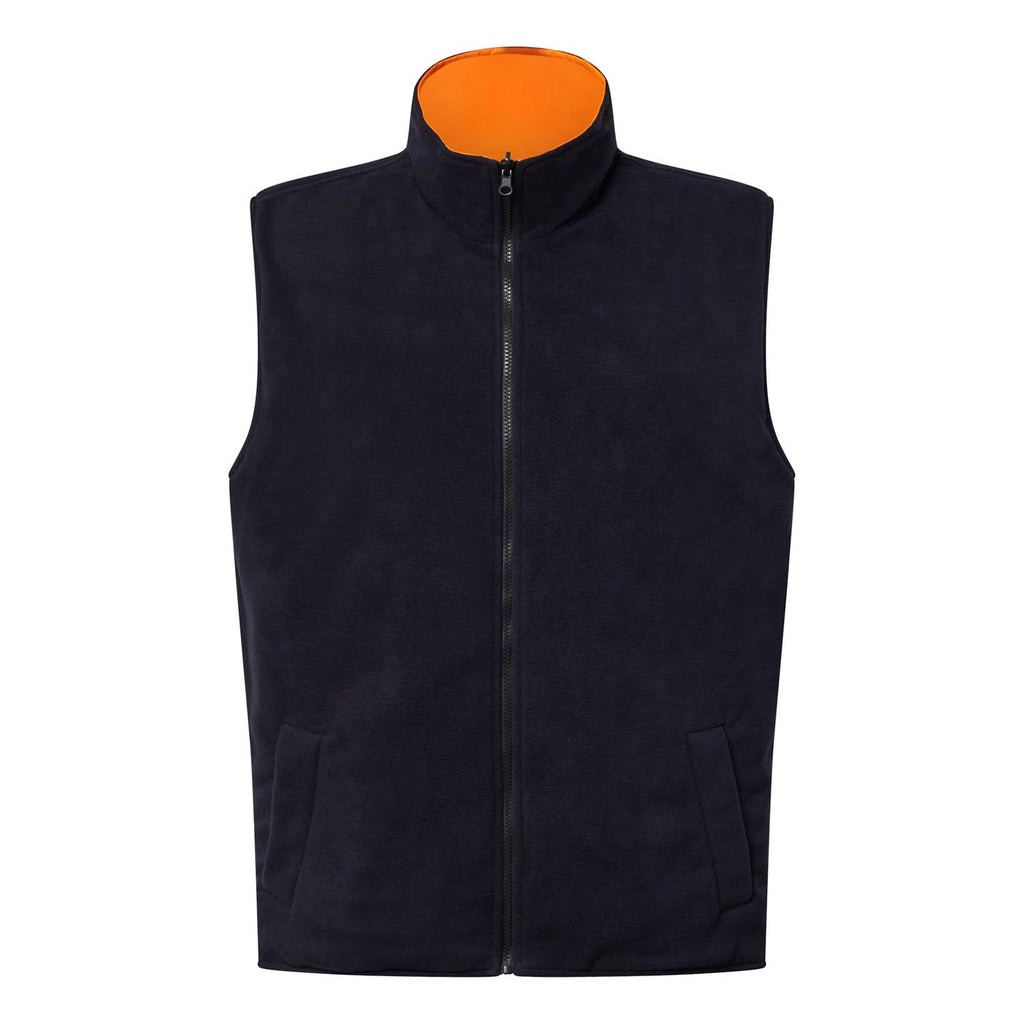 HI VIS REVERSIBLE FLEECE REFLECTIVE VEST