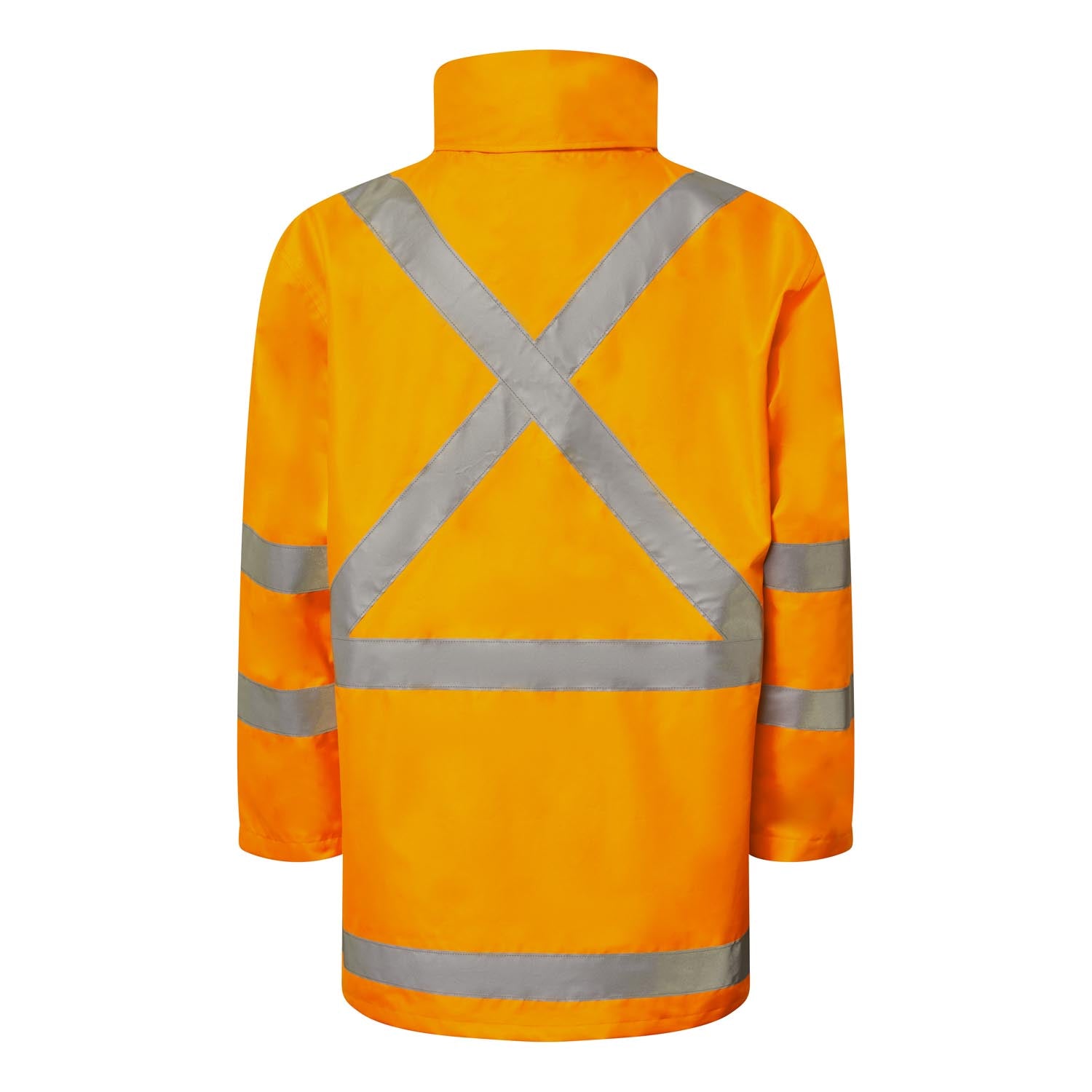 NSW RAIL HI VIS REFLECTIVE 4-IN-1 JACKET WITH X PATTERN