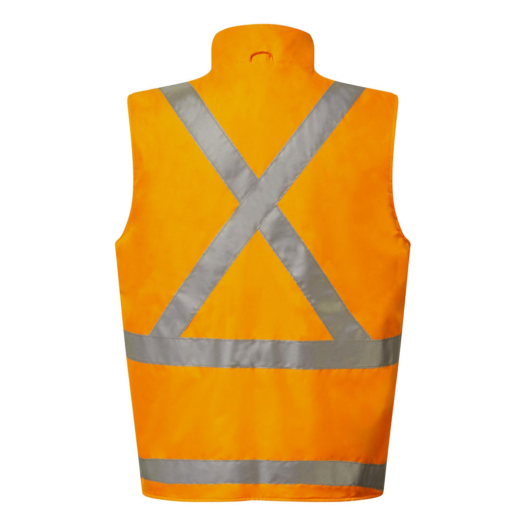 NSW RAIL HI VIS REFLECTIVE 4-IN-1 JACKET WITH X PATTERN