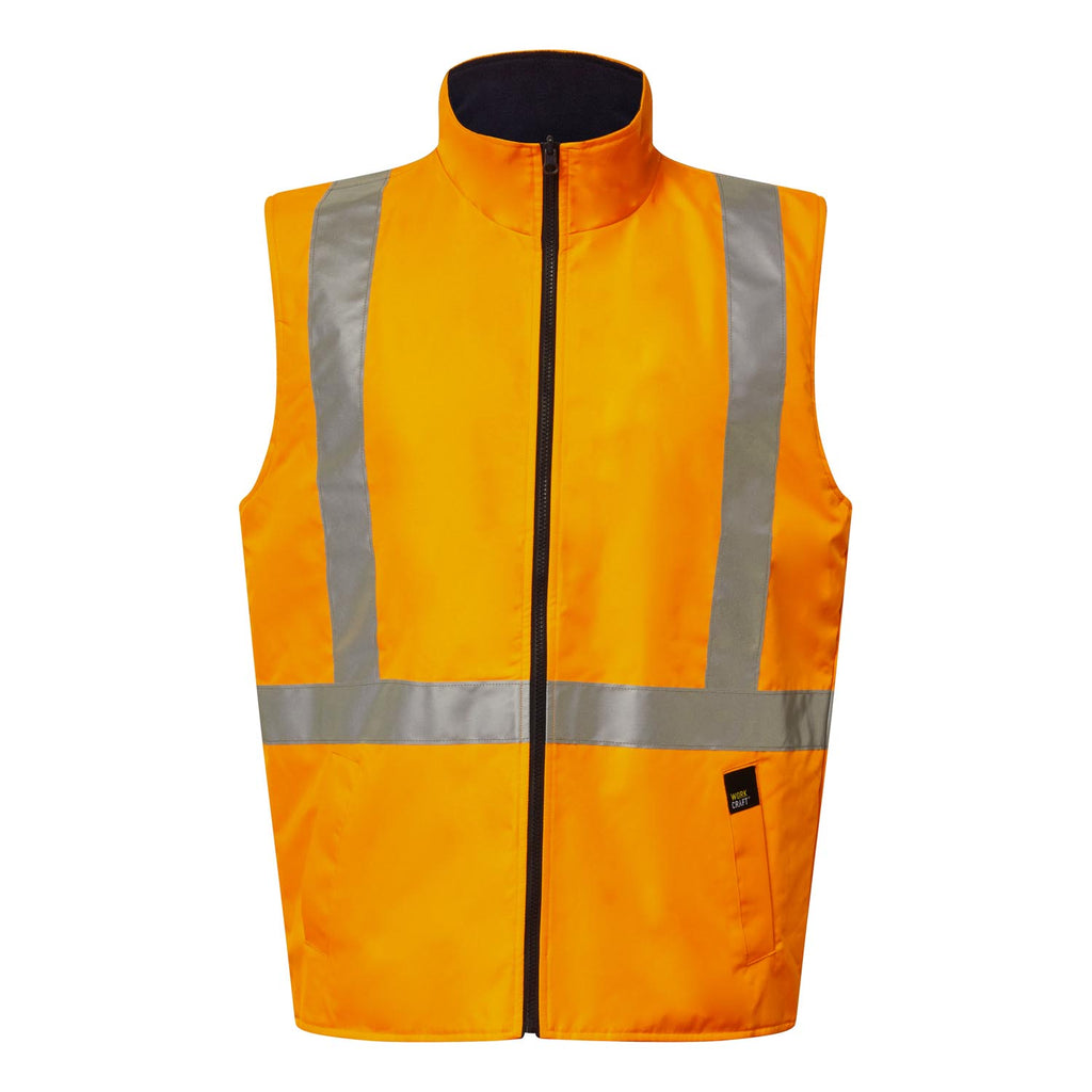 NSW RAIL HI VIS REFLECTIVE 4-IN-1 JACKET WITH X PATTERN