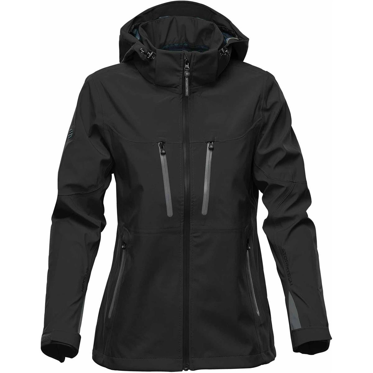 Women's Patrol Softshell - Black / Electric Blue
