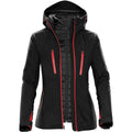 Women's Matrix System Jacket - Black / Bright Red