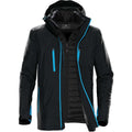 Men's Matrix System Jacket - Black / Bright Red