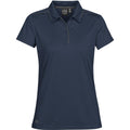 Women's Inertia Sport Polo - Black / Graphite