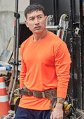 Mens Hi Vis Long Sleeve Tee