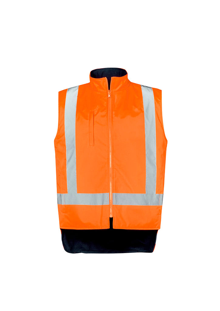 Mens Hi Vis X Back 4 In 1 Waterproof Jacket