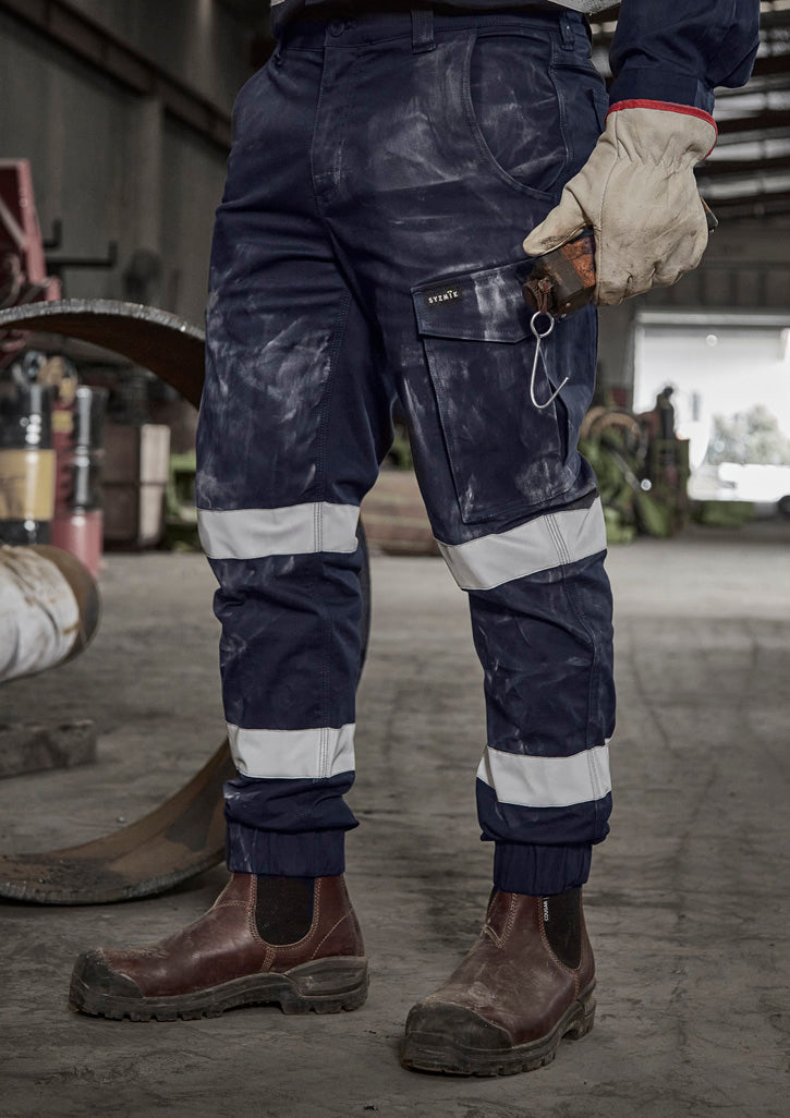 Mens Essential Stretch Taped Cargo Pant - Cuffed