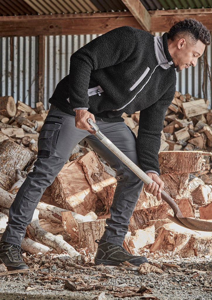 Unisex Streetworx Full Zip Sherpa Fleece