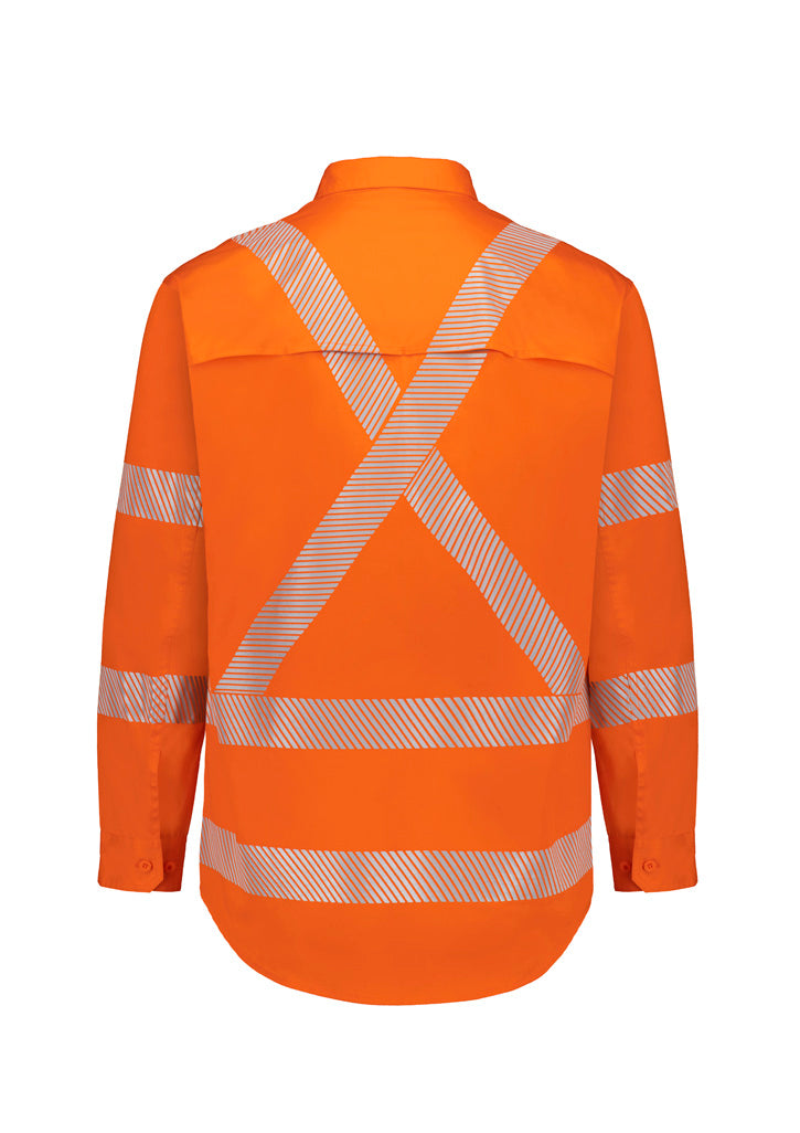 Mens X Back NSW Rail Shirt – Segmented Tape