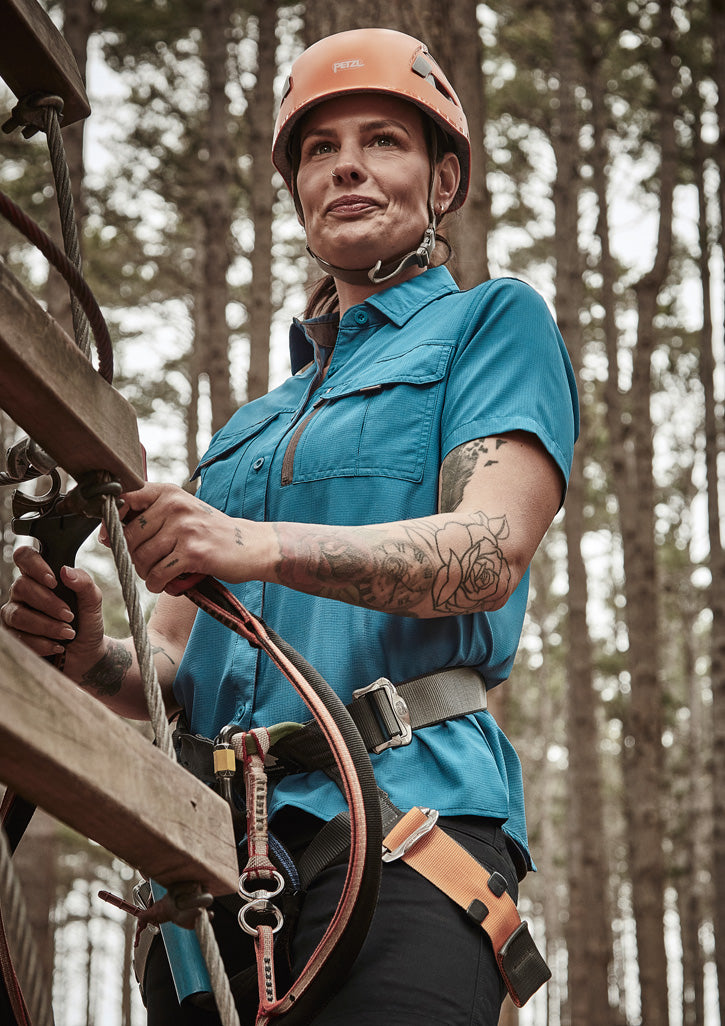 Womens Outdoor Short Sleeve Shirt