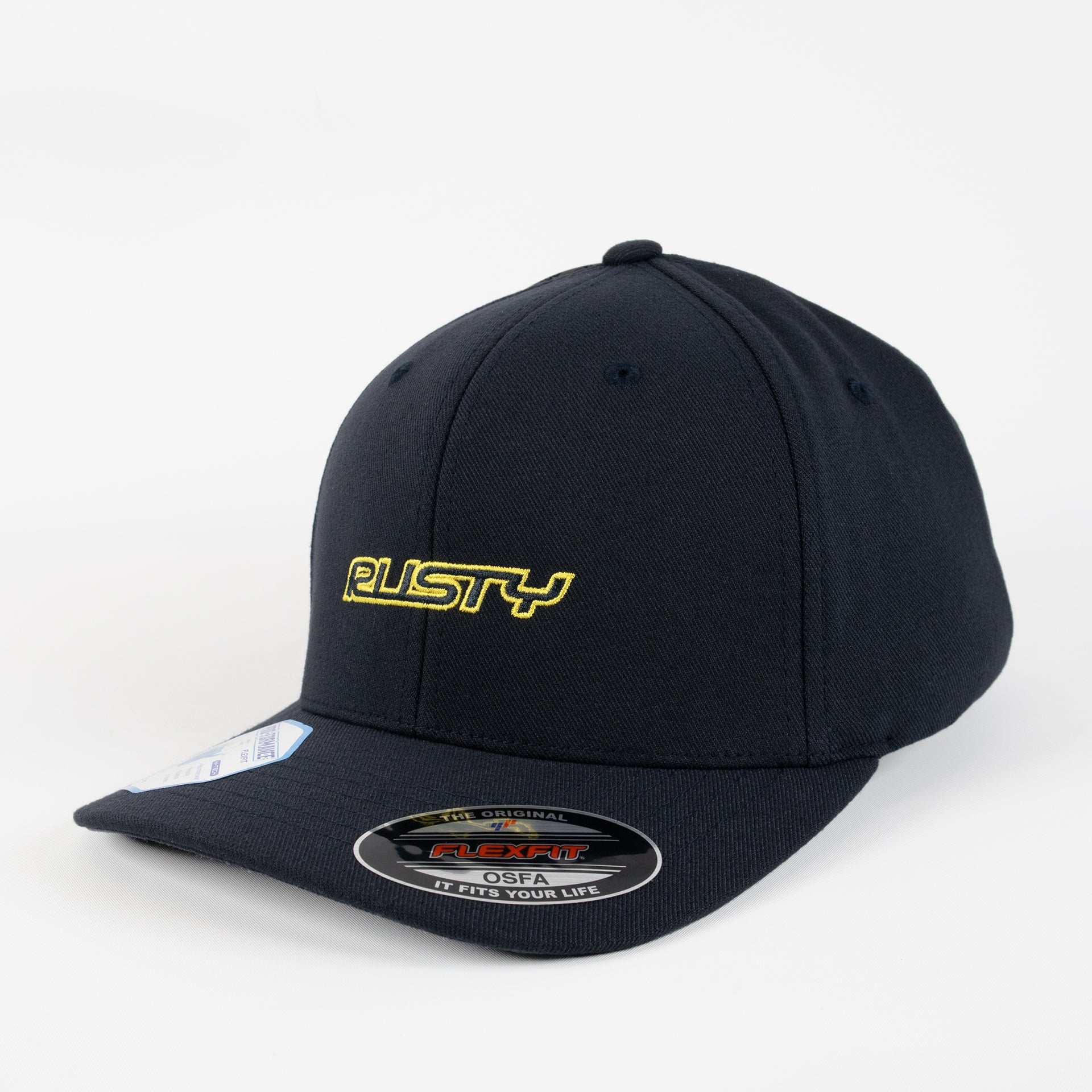 RUSTY | FLIP DADDY FLEXFIT CAP-CARBON