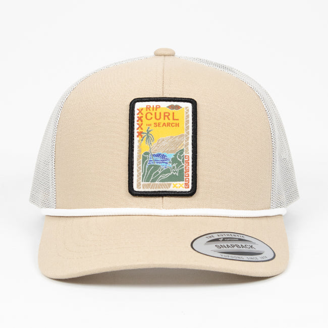 RIPCURL | ARTIST OF SEARCH TRUCKER- LIGHT KHAKI