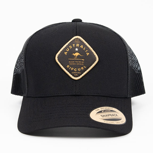 RIPCURL | ROAD TRIPPIN TRUCKER-BLACK