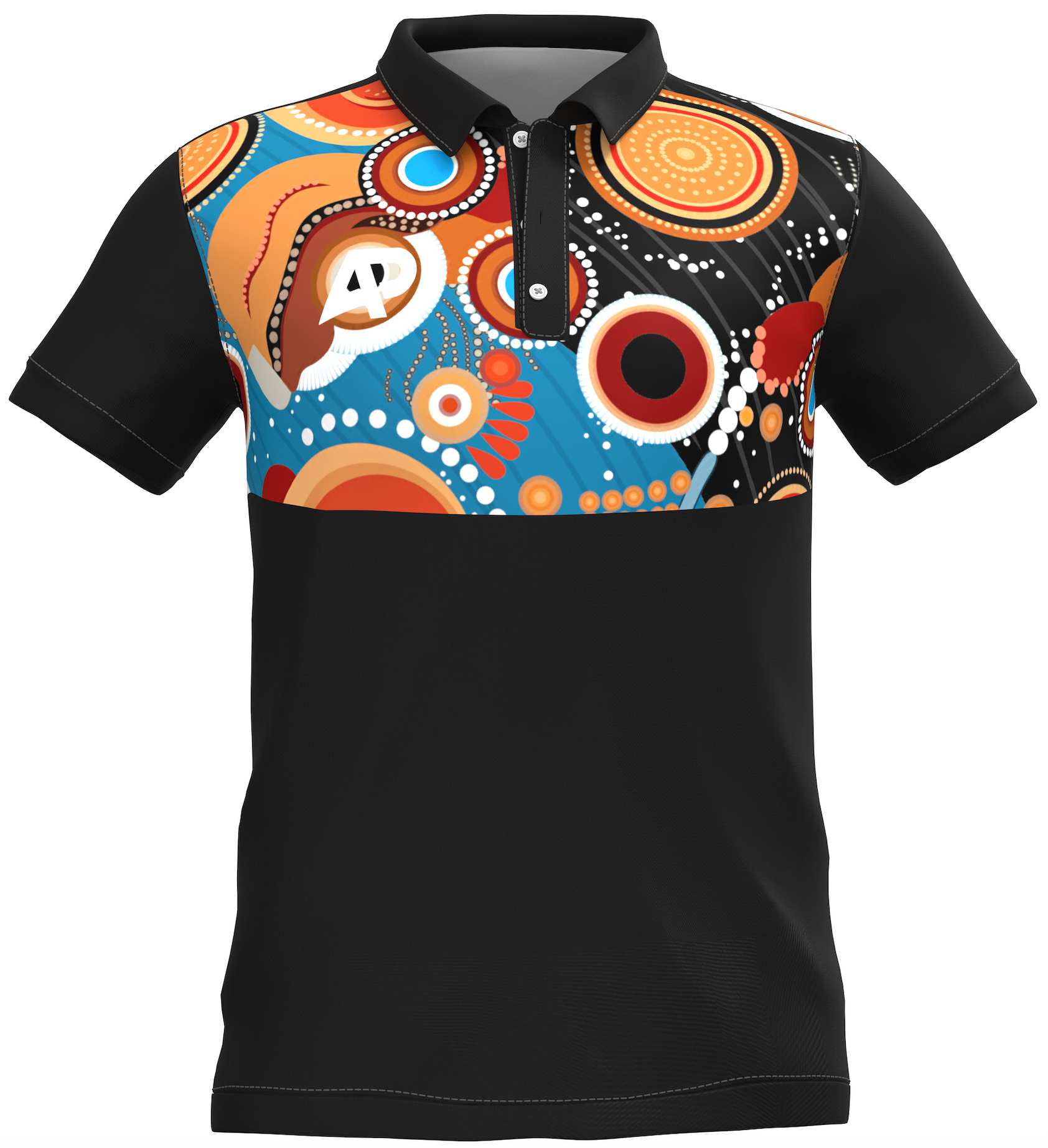 Custom Sublimated Hybrid Polo