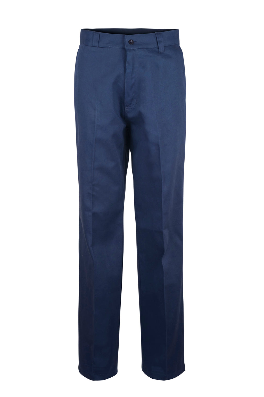FLAT FRONT COTTON DRILL TROUSER