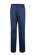 FLAT FRONT COTTON DRILL TROUSER