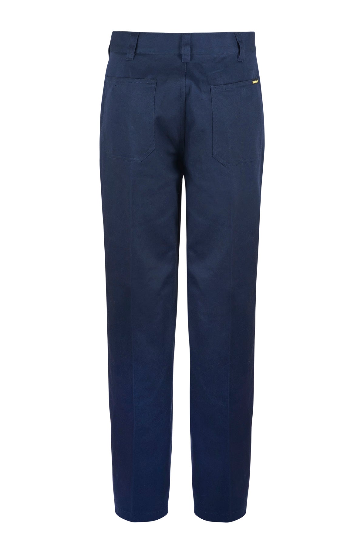 FLAT FRONT COTTON DRILL TROUSER