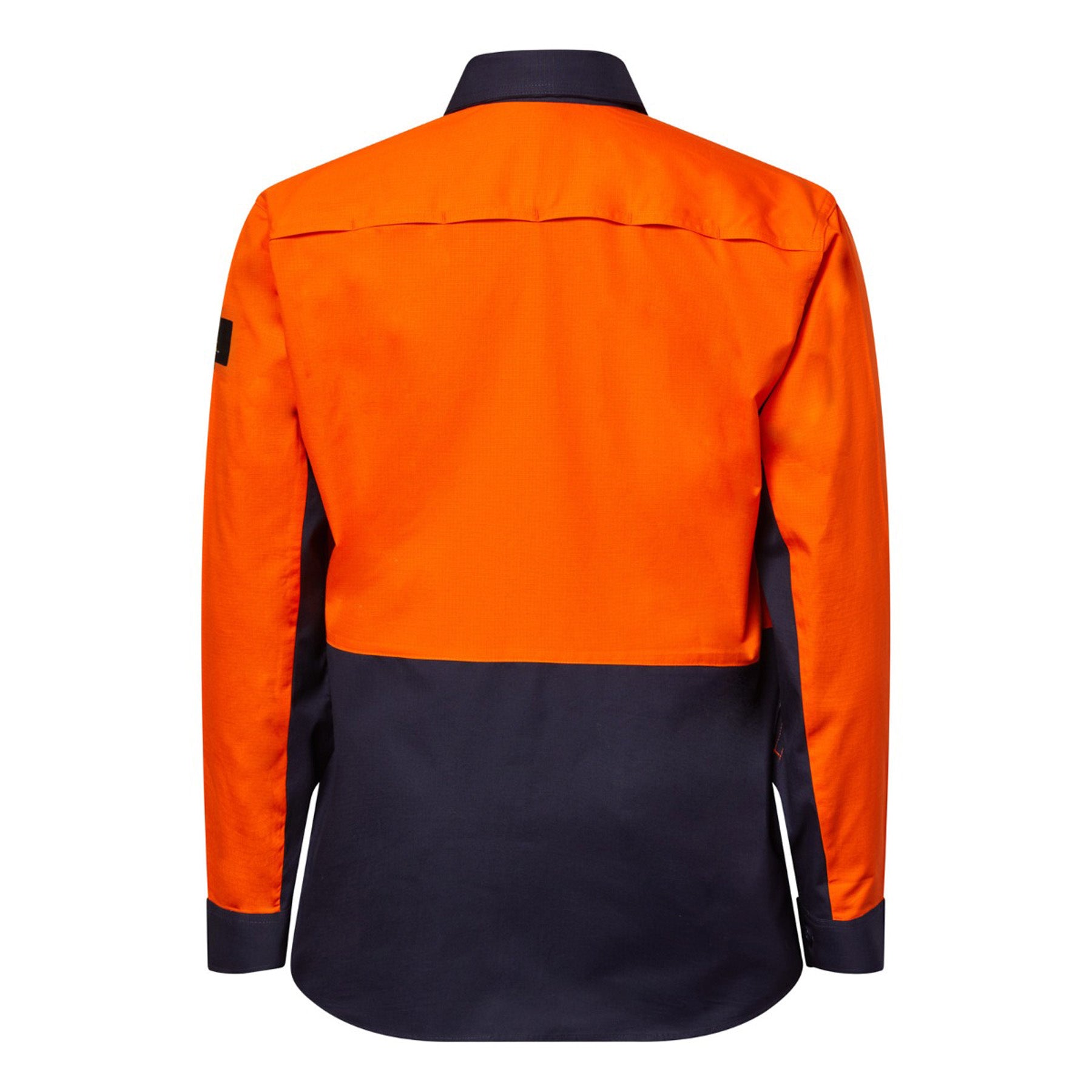 HI VIS LONG SLEEVE VENTED RIPSTOP SHIRT