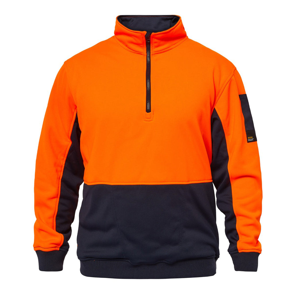 HI VIS HALF ZIP PULLOVER