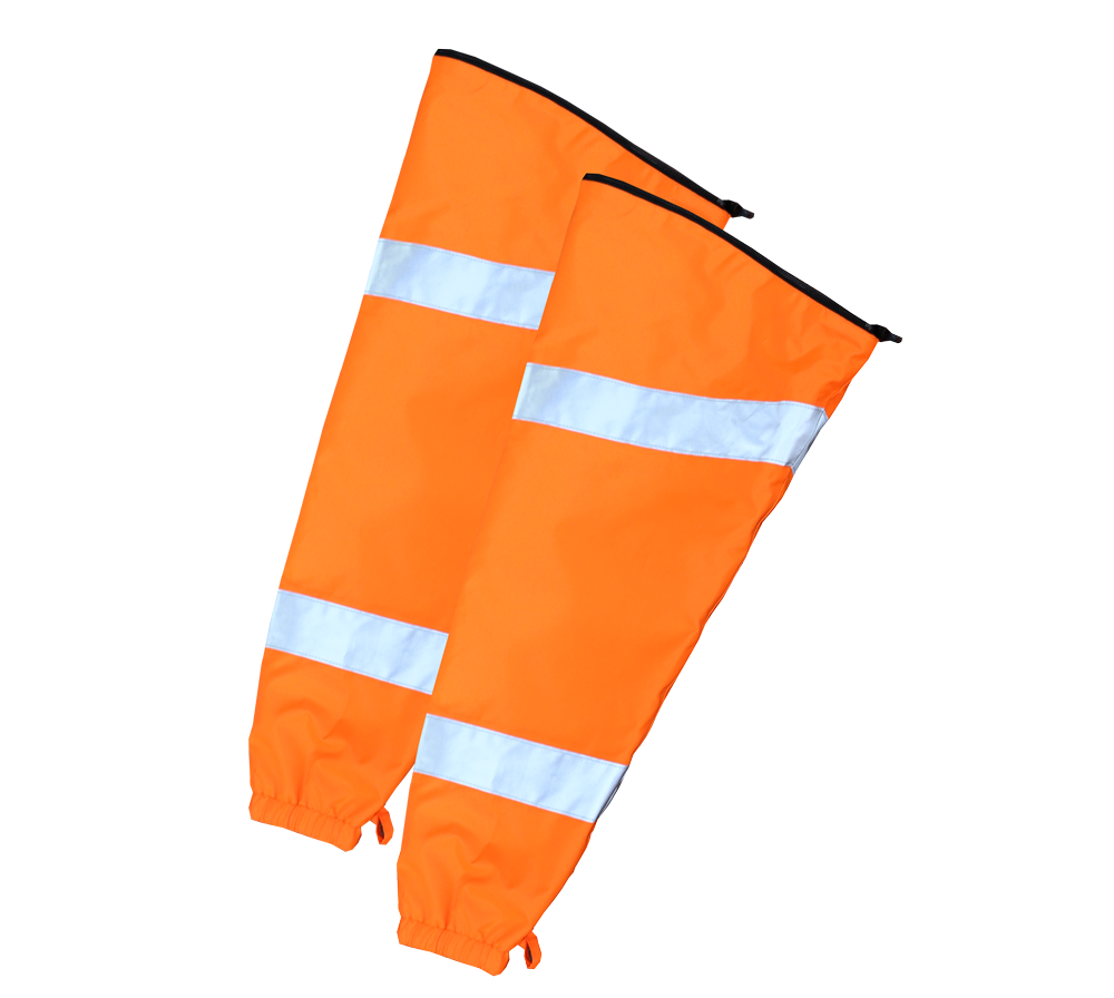HI VIS 6 IN 1 TWO TONE REFLECTIVE JACKET WITH REMOVABLE SLEEVES